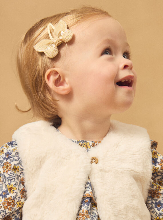 Off white CARDIGAN WHITHOUT SLEEVES NANORA / 25H1BFW1CSM009