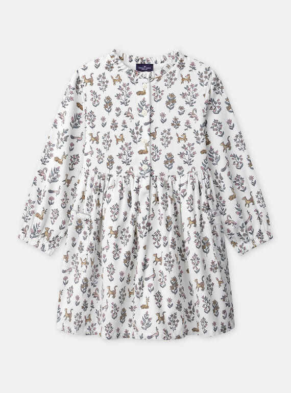 Off white DRESS NRAMIETTE / 25H2PFV2ROB009