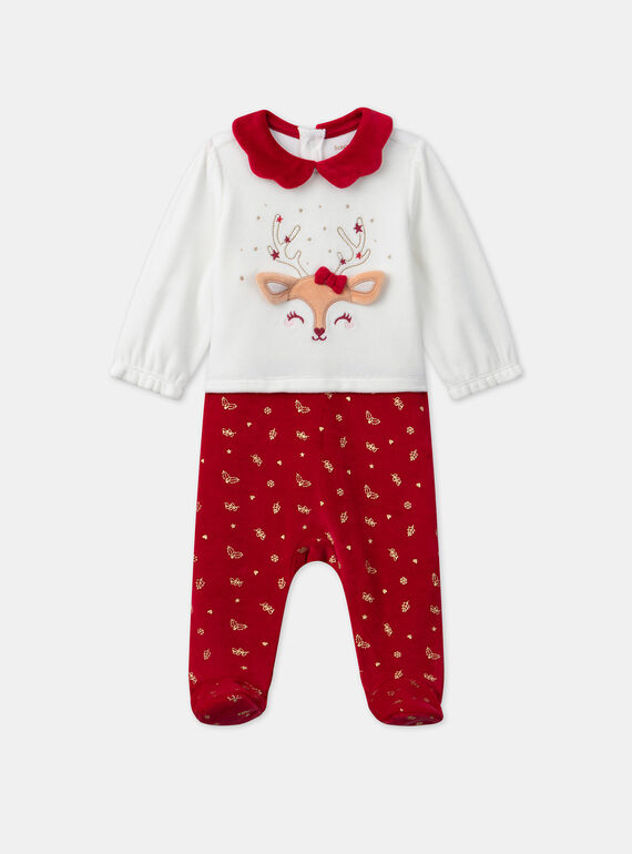 Off white BABYGROW LEDANIELA / 24H5BFF1GRE001