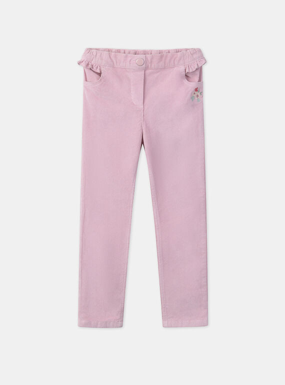 Pink PANTS LADOSETTE / 24H2PFQ1PAND329