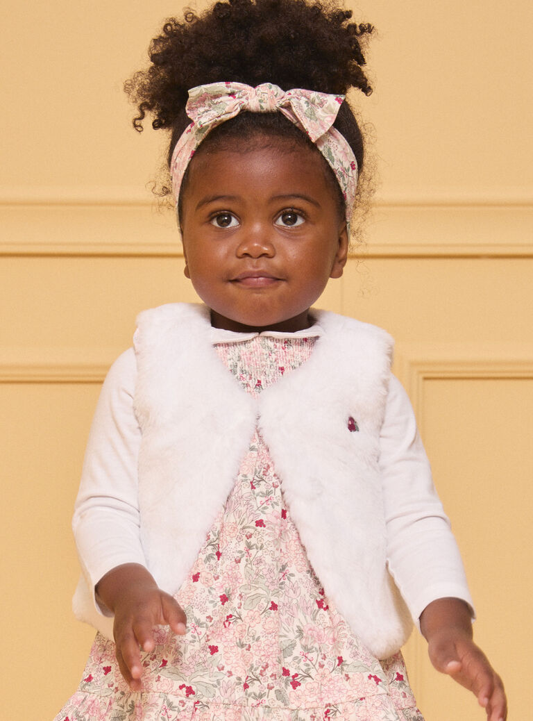 Off white CARDIGAN WHITHOUT SLEEVES LANOURE / 24H1BFQ1CSM001