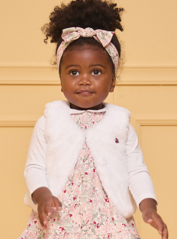 Off white CARDIGAN WHITHOUT SLEEVES LANOURE / 24H1BFQ1CSM001