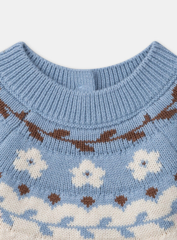 Heather beige PULLOVER LAROSE / 24H1BFS1PULA011