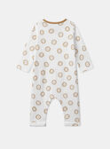 Off white BABYGROW MEBASTIEN / 25E5BGF1GRE001