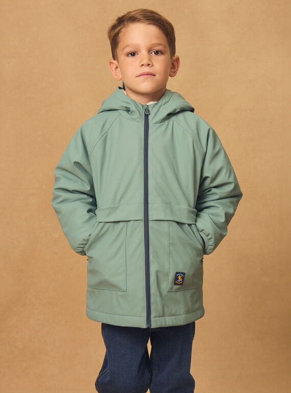 Greyish blue RAINCOAT NINIRAGE / 25H3PGE1IMP205