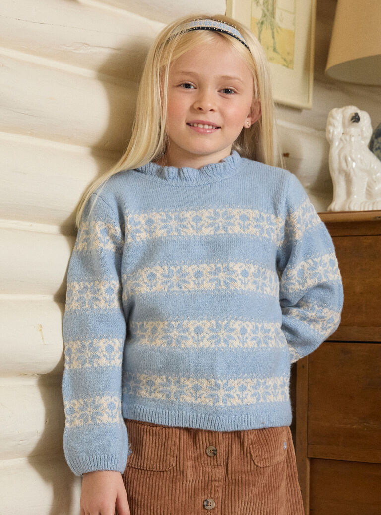 Greyish blue PULLOVER LARACLETTE / 24H2PFS1PUL205