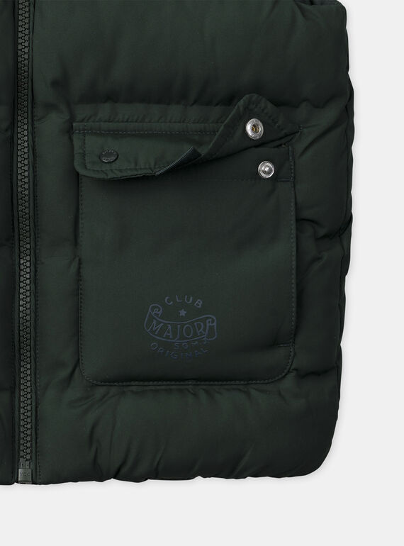 Green SLEEVELESS JACKET NAEVESTAGE / 25H3PG31GTVG633