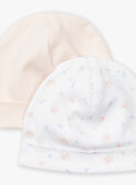 Pink NEWBORN BEANY KORA / 24E0AF11BNAD310