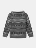 Grey KIDS CARDIGAN LADJACAGE / 24H3PGQ2GILJ922