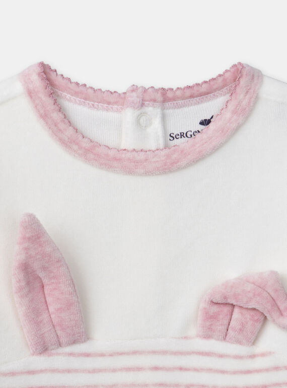 Off white BABYGROW MEAMY / 25E5BFF1GRE001