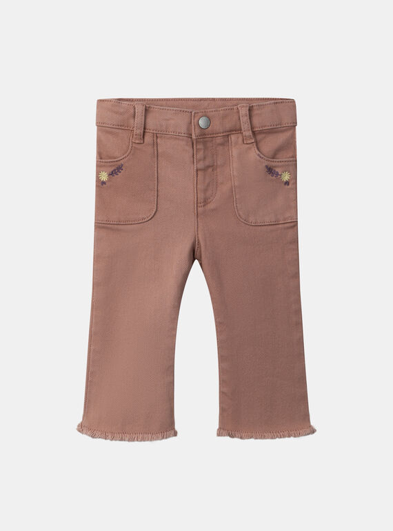 Rose wood PANTS MANORA / 25E1BFK1PAN312