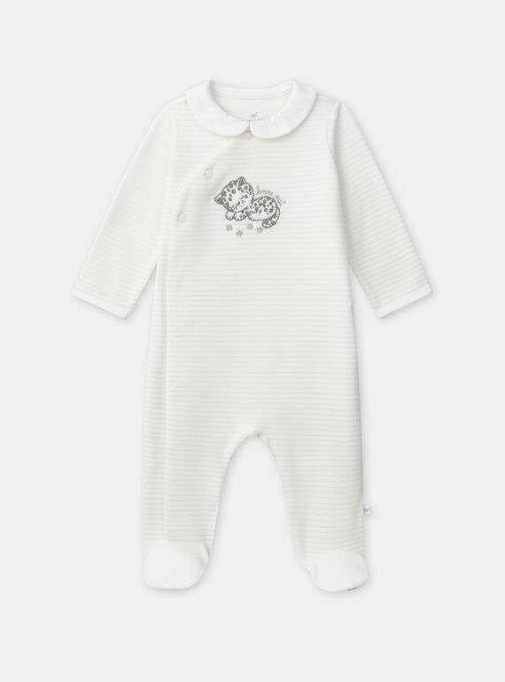 Off white BABYGROW NOSICA / 25H0NMO1GRE001