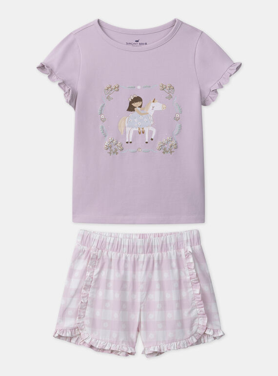 Pale rose PYJAMA MUIPETTE / 25E5PFG5PYJ301