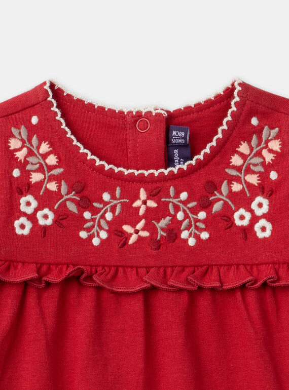 Red BODYSUIT LAPIPA / 24H1BFR1BODF505