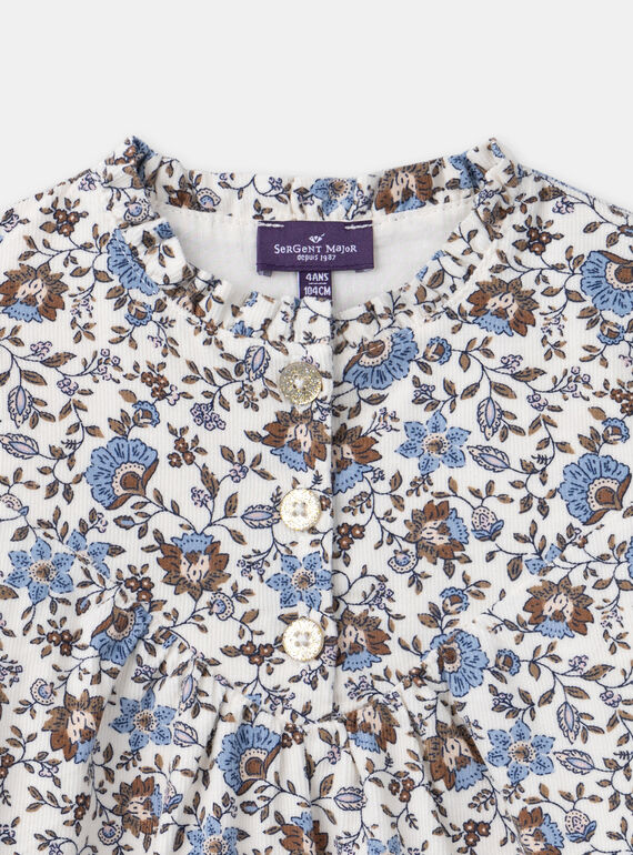 Off white DRESS LAROZETTE / 24H2PFS1ROBA002