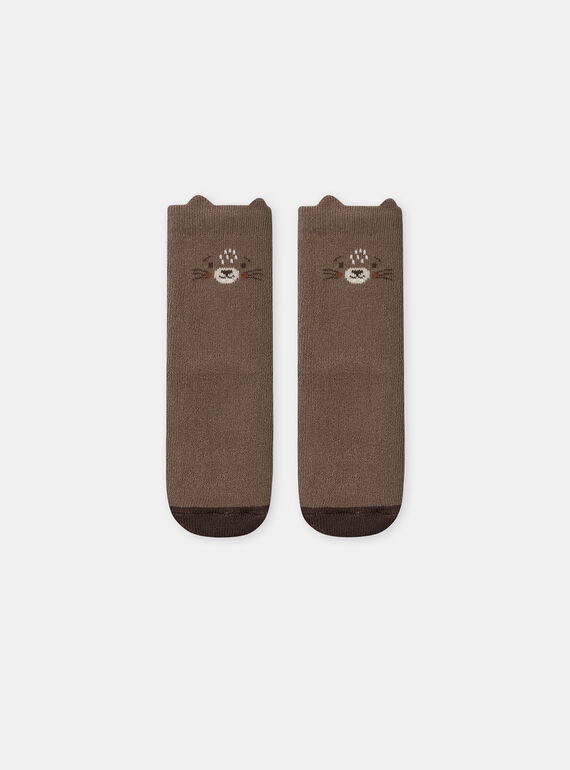 Brown SOCKS SETx3 NAMARIO / 25H4BGT1LC3I820