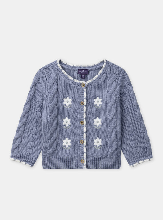 Greyish blue CARDIGAN NANELLY / 25H1BFW1CAR205