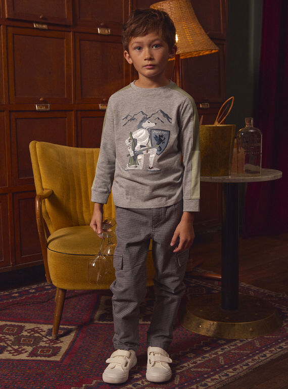 Grey TEE SHIRT LS LADOUBAGE / 24H3PGQ1TMLJ920