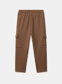Brown COMFORT PANTS NLEHOTAGE / 25H3PGT1CFP821