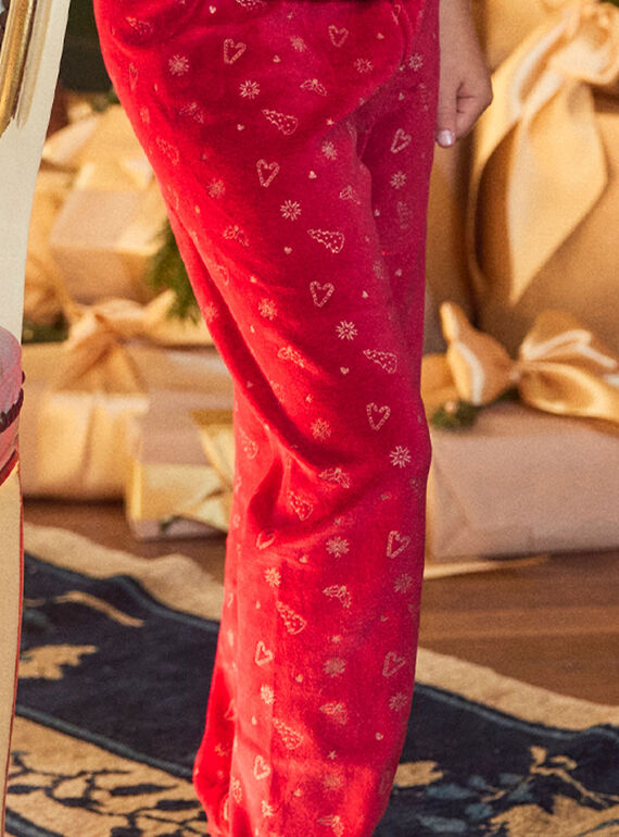 Red PYJAMA NECROPETTE / 25H5PF52PYJ050