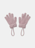 Old rose GLOVES & MITTENS NISUETTE / 25H4PFF2GAN303