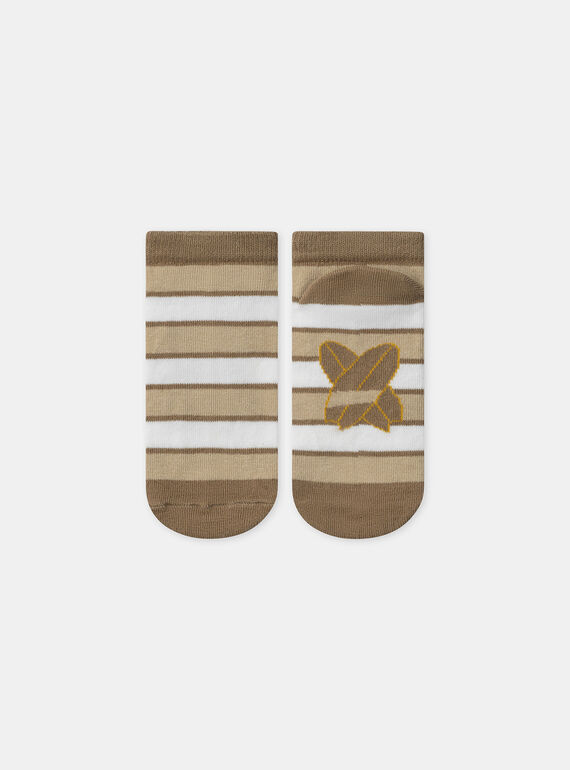 Beige LOW SOCKS SET MLAPAGE / 25E4PGK1LCB080