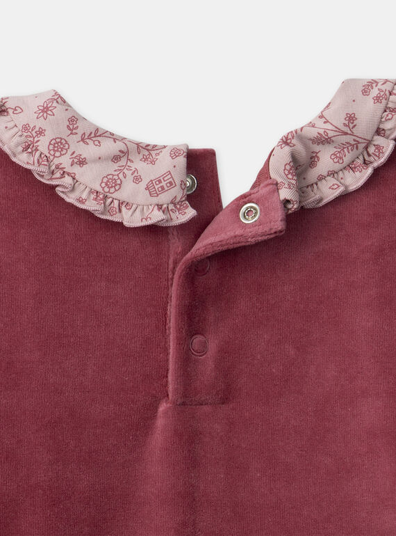 Strawberry rose PYJAMA NECAMETTE / 25H5PFD1PYJ308