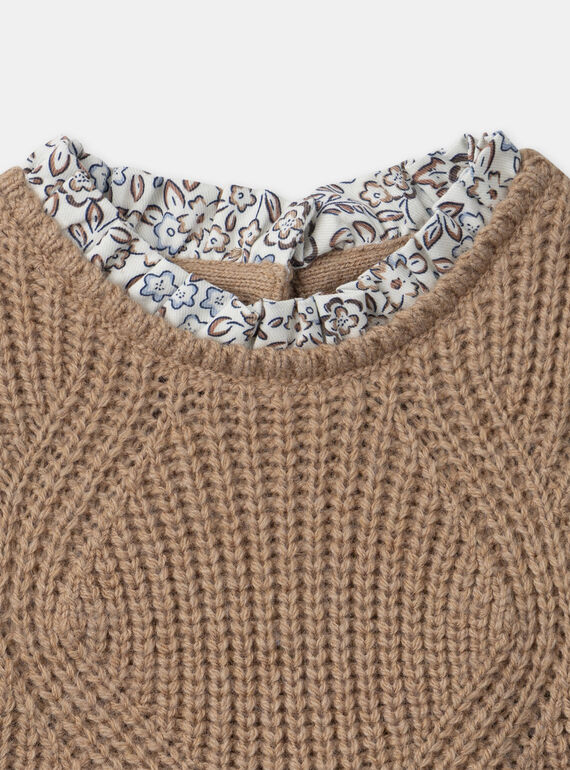 Beige DRESS NALEA / 25H1BFT1ROBI814