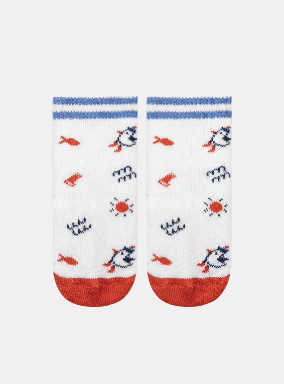 Marine Patterned Socks KACYRIL / 24E4BG42SOQ001