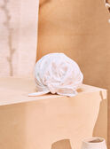 White NEWBORN BEANY KOLAB / 24E0AF12BNA000