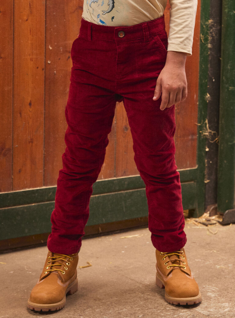 Burgundy PANTS LAROVAGE / 24H3PGR2PAN501