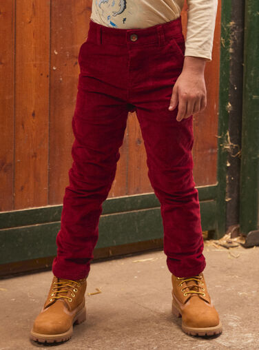 Burgundy PANTS LAROVAGE / 24H3PGR2PAN501