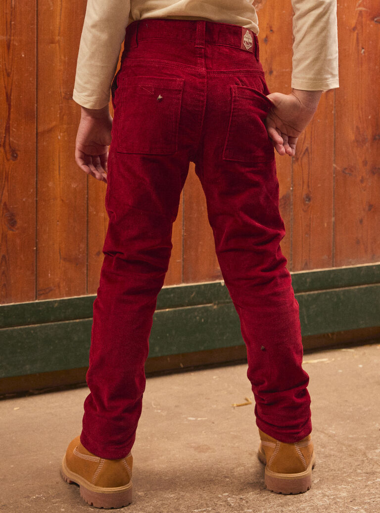 Burgundy PANTS LAROVAGE / 24H3PGR2PAN501