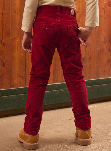 Burgundy PANTS LAROVAGE / 24H3PGR2PAN501