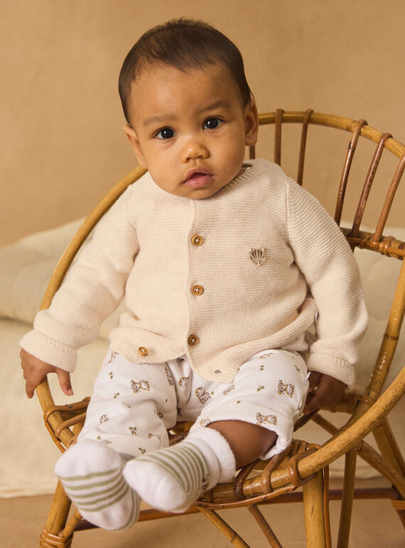 Heather beige CARDIGAN MOSTAFA / 25E0CG12CARA011