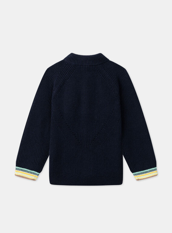Navy KIDS CARDIGAN LALOSTAGE / 24H3PGS1GIL070