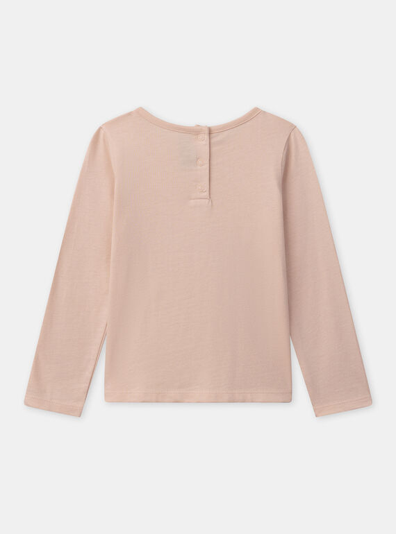 Pink TEE SHIRT LS NLEPILETTE / 25H2PFT2TMLD327