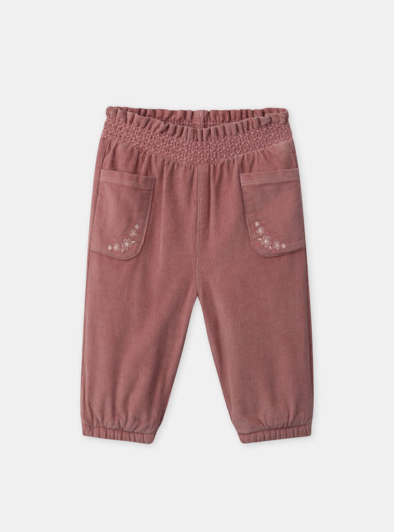 Rose wood PANTS NARACHEL / 25H1BFV1PAN312