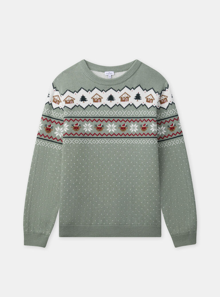 Green PULLOVER NEDULAGEM / 25H3GH61PULG610