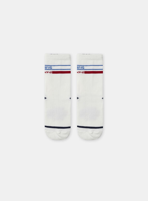 White SOCKS SETx5 NOPAKAGE / 25H4PGP1LC5A015