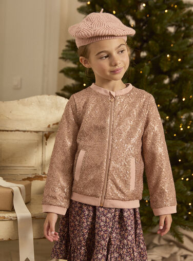 Pink copper JACKET LOICAETTE / 24H2PFU1VESK007