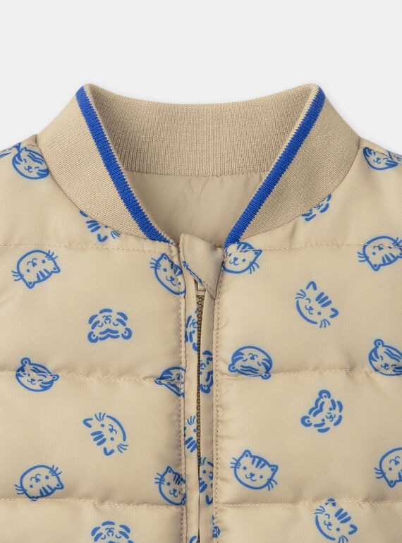 Beige DOWN JACKET MACOLIN / 25E1BG81D3E080