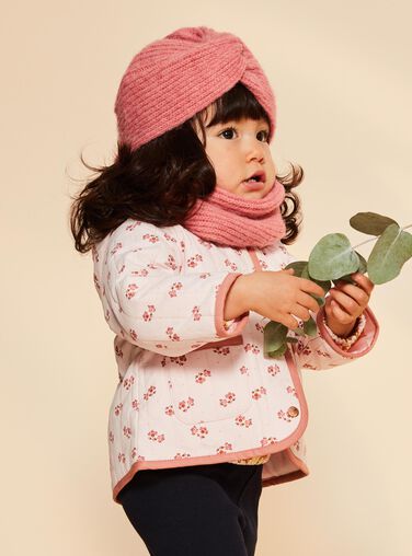 Old pink knitted snood FIMALICE / 23E4BF51SNO817