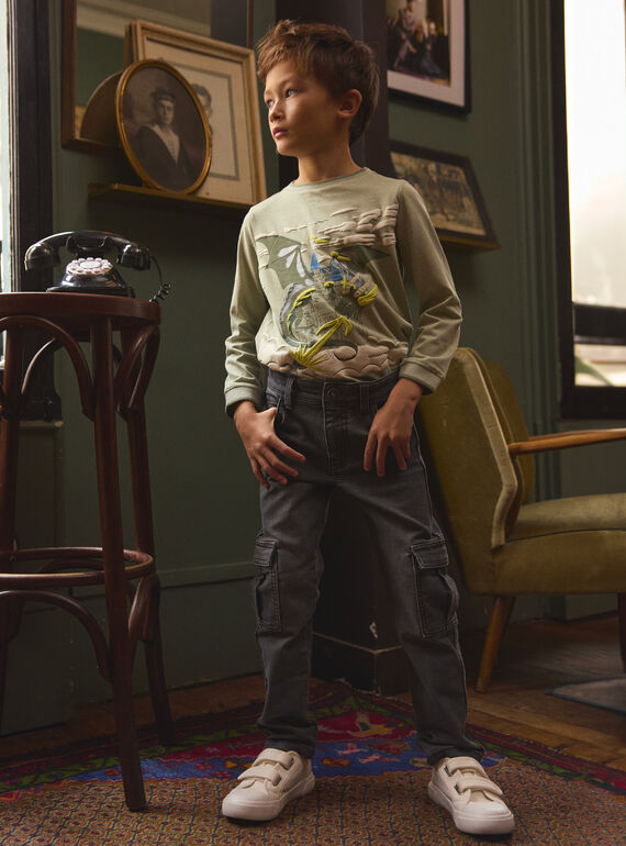 Light green TEE SHIRT LS LADTOURAGE / 24H3PGQ2TML629