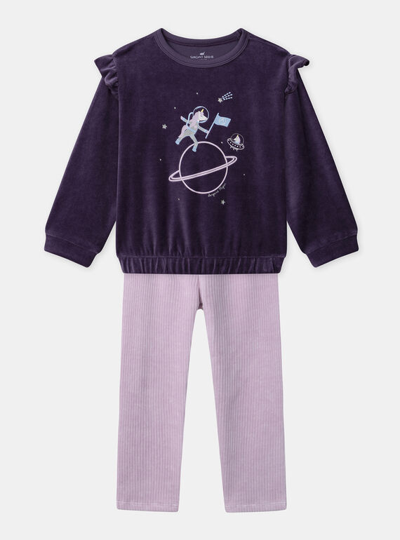 Purple PYJAMA NECENETTE / 25H5PFD3PYJ712