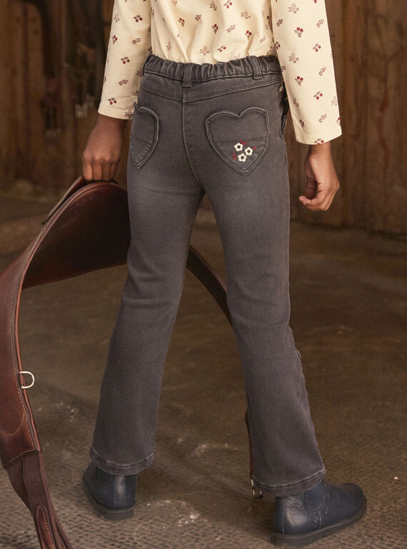 Grey denim JEANS LALARETTE / 24H2PFR1JEAK004