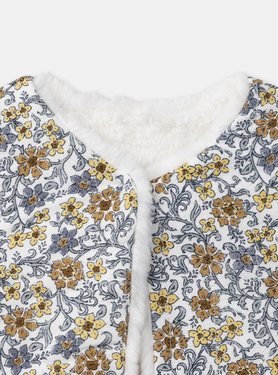 Off white CARDIGAN WHITHOUT SLEEVES NANORA / 25H1BFW1CSM009