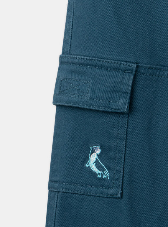 Navy PANTS LARAPAGE / 24H3PGR1PAN714