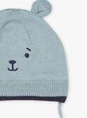 Water green 3D animated ears knit hat FILUCAS / 23E4BG51BON614