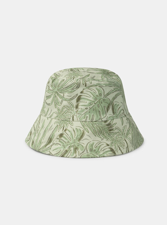 Light green HAT MLEBOBAGE / 25E4PGO1CHAG600